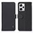 Coque Portefeuille Livre Cuir Etui Clapet B01H pour Xiaomi Redmi Note 12 Pro+ Plus 5G Noir