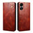 Coque Portefeuille Livre Cuir Etui Clapet B01S pour Huawei Honor 70 Pro 5G Marron