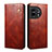 Coque Portefeuille Livre Cuir Etui Clapet B01S pour OnePlus Ace 2 Pro 5G Marron