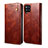 Coque Portefeuille Livre Cuir Etui Clapet B01S pour Samsung Galaxy A42 5G Marron