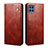 Coque Portefeuille Livre Cuir Etui Clapet B01S pour Samsung Galaxy M32 4G Marron