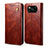 Coque Portefeuille Livre Cuir Etui Clapet B01S pour Xiaomi Poco X3 Pro Marron