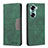 Coque Portefeuille Livre Cuir Etui Clapet B02F pour Huawei Honor 60 Pro 5G Vert