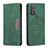 Coque Portefeuille Livre Cuir Etui Clapet B02F pour Motorola Moto G Play Gen 2 Vert