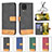 Coque Portefeuille Livre Cuir Etui Clapet B02F pour Samsung Galaxy A12 5G Petit