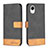 Coque Portefeuille Livre Cuir Etui Clapet B02F pour Samsung Galaxy A23 5G SC-56C Noir