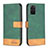 Coque Portefeuille Livre Cuir Etui Clapet B02F pour Samsung Galaxy S20 Plus 5G Vert