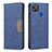 Coque Portefeuille Livre Cuir Etui Clapet B02F pour Xiaomi POCO C31 Bleu