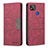 Coque Portefeuille Livre Cuir Etui Clapet B02F pour Xiaomi POCO C31 Rouge