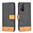Coque Portefeuille Livre Cuir Etui Clapet B02F pour Xiaomi Redmi Note 11 Pro 5G Noir