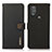 Coque Portefeuille Livre Cuir Etui Clapet B02H pour Motorola Moto G Play Gen 2 Noir