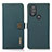 Coque Portefeuille Livre Cuir Etui Clapet B02H pour Motorola Moto G Play Gen 2 Vert