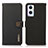 Coque Portefeuille Livre Cuir Etui Clapet B02H pour Oppo Reno8 Z 5G Noir