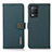 Coque Portefeuille Livre Cuir Etui Clapet B02H pour Realme Narzo 30 5G Vert