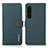 Coque Portefeuille Livre Cuir Etui Clapet B02H pour Sony Xperia 1 IV SO-51C Vert