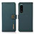 Coque Portefeuille Livre Cuir Etui Clapet B02H pour Sony Xperia 5 III SO-53B Vert