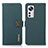 Coque Portefeuille Livre Cuir Etui Clapet B02H pour Xiaomi Mi 12X 5G Vert