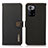 Coque Portefeuille Livre Cuir Etui Clapet B02H pour Xiaomi Poco X3 GT 5G Noir