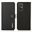 Coque Portefeuille Livre Cuir Etui Clapet B02H pour Xiaomi Redmi 11 Prime 4G Noir