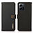 Coque Portefeuille Livre Cuir Etui Clapet B02H pour Xiaomi Redmi Note 12 4G Noir