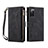 Coque Portefeuille Livre Cuir Etui Clapet B02S pour Samsung Galaxy S20 FE (2022) 5G Noir