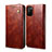 Coque Portefeuille Livre Cuir Etui Clapet B02S pour Xiaomi Poco M3 Marron