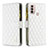 Coque Portefeuille Livre Cuir Etui Clapet B03F pour Motorola Moto E20 Blanc