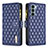 Coque Portefeuille Livre Cuir Etui Clapet B03F pour Motorola Moto Edge S30 5G Bleu