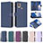 Coque Portefeuille Livre Cuir Etui Clapet B03F pour Nokia C22 Petit