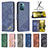 Coque Portefeuille Livre Cuir Etui Clapet B03F pour Nokia G11 Petit