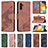 Coque Portefeuille Livre Cuir Etui Clapet B03F pour Samsung Galaxy A04s Petit