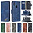 Coque Portefeuille Livre Cuir Etui Clapet B03F pour Samsung Galaxy A11 Petit