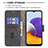 Coque Portefeuille Livre Cuir Etui Clapet B03F pour Samsung Galaxy A22s 5G Petit