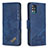 Coque Portefeuille Livre Cuir Etui Clapet B03F pour Samsung Galaxy A51 4G Bleu