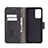 Coque Portefeuille Livre Cuir Etui Clapet B03F pour Samsung Galaxy A72 4G Petit