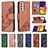 Coque Portefeuille Livre Cuir Etui Clapet B03F pour Samsung Galaxy A82 5G Petit