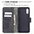 Coque Portefeuille Livre Cuir Etui Clapet B03F pour Samsung Galaxy M02 Petit