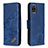 Coque Portefeuille Livre Cuir Etui Clapet B03F pour Samsung Galaxy M60s Bleu