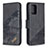 Coque Portefeuille Livre Cuir Etui Clapet B03F pour Samsung Galaxy M80S Noir