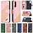 Coque Portefeuille Livre Cuir Etui Clapet B03F pour Samsung Galaxy S20 FE 4G Petit