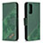 Coque Portefeuille Livre Cuir Etui Clapet B03F pour Samsung Galaxy S20 FE 4G Vert