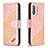 Coque Portefeuille Livre Cuir Etui Clapet B03F pour Xiaomi Mi 11X 5G Or Rose