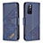 Coque Portefeuille Livre Cuir Etui Clapet B03F pour Xiaomi Redmi Note 11T 5G Bleu