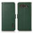 Coque Portefeuille Livre Cuir Etui Clapet B03H pour Asus ROG Phone 5 Pro Vert