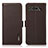 Coque Portefeuille Livre Cuir Etui Clapet B03H pour Asus ROG Phone 5 Ultimate Marron