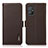 Coque Portefeuille Livre Cuir Etui Clapet B03H pour Asus Zenfone 8 ZS590KS Marron