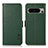 Coque Portefeuille Livre Cuir Etui Clapet B03H pour Google Pixel 8 Pro 5G Vert