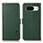 Coque Portefeuille Livre Cuir Etui Clapet B03H pour Google Pixel 8a 5G Vert