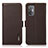 Coque Portefeuille Livre Cuir Etui Clapet B03H pour HTC Desire 21 Pro 5G Marron