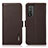 Coque Portefeuille Livre Cuir Etui Clapet B03H pour Huawei Honor 10X Lite Marron